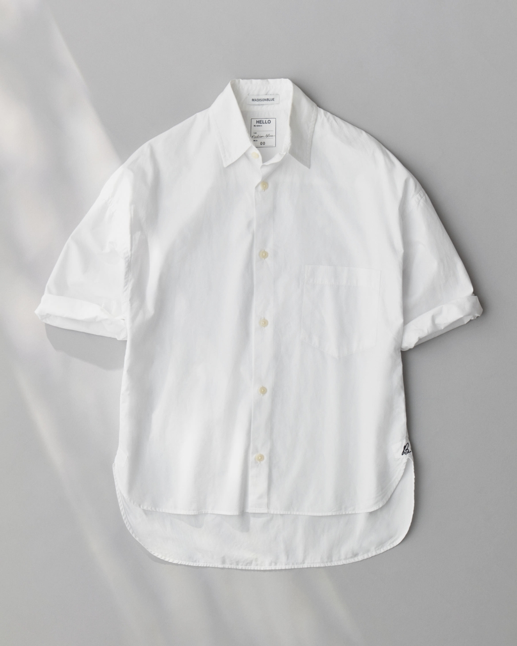 515cm身幅マディソンブルー  シャツ　J.BRADLEY CUFF SHIRT