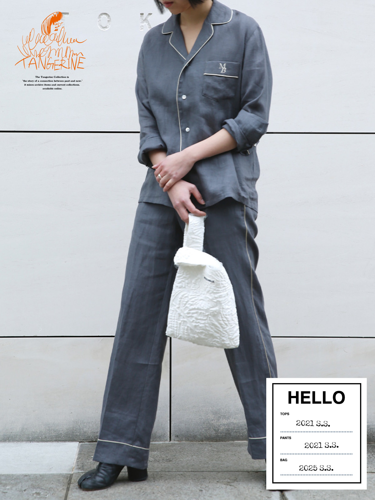 SWING TWISTED SH OX STRIPE | 2023FW | MADISONBLUE